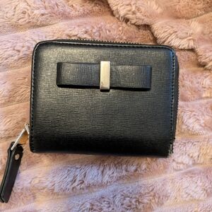 MMS Design Studio Black Leather Card Holder